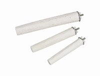 NOBBY  Mineral Stones Sitzstange, weiß, 12,5 cm