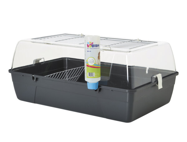 NOBBY  Meerschweinchenheim "Rody", schwarz, 70 x 45 x 31 cm