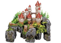 NOBBY Aqua Ornaments "SCHLOSS" mit Pflanzen