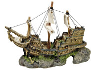 NOBBY Aqua Ornaments "SCHIFF", 33 x 13 x 23 cm