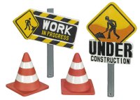 NOBBY Aqua Ornaments "SET BAUSTELLE", 6 - 11 cm