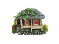 NOBBY Aqua Ornaments "HOLZHAUS" mit LED, 19 x...