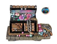 NOBBY Aqua Ornaments "SCHATZTRUHE" mit LED,...