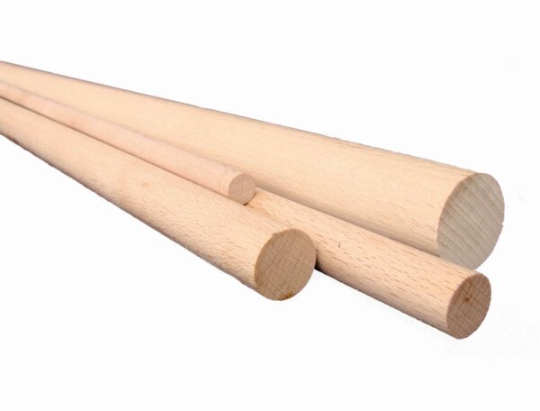 NOBBY Sitzstange-Rundholz aus Buche, L: 1 m
