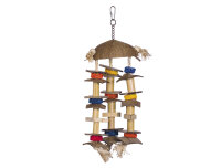 NOBBY Cage Toy, Spielzeug Kokosnuss, 38 x 14 cm