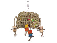 NOBBY Cage Toy, Seegras Tasche, 29 x 21 cm