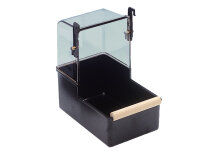 NOBBY Papageien-Badehaus, braun, 24 x 11 x 15 cm