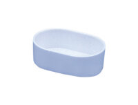 NOBBY Futter- und Wassernapf oval, weiß