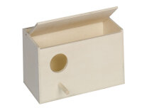 NOBBY Exoten Nistkasten, Loch links, 19 x 11 x 12 cm