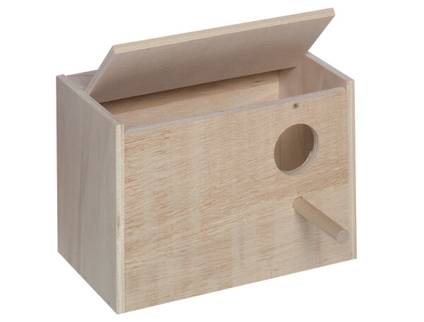 NOBBY Wellensittich Nistkasten, 23 x 16 x 14,5 cm