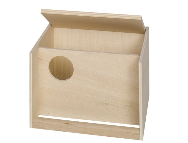 NOBBY WS Nistkasten mit Anflugstange, 25 x 24 x 14,5 cm