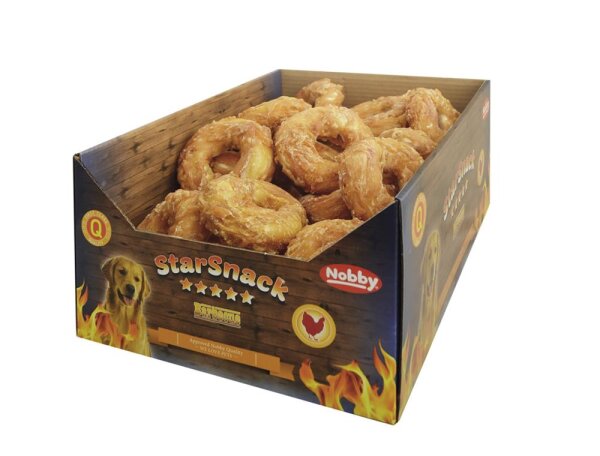 Hunde - Leckerli NOBBY StarSnack Barbecue Chicken Donut, Ø 10 cm 110 g