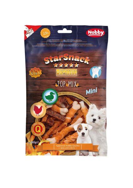 Hunde - Leckerli NOBBY StarSnack Barbecue MINI Top Mix 180 g
