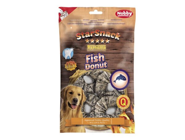 NOBBY StarSnack Barbecue Fish Donut, Ø 5 cm, 100 g