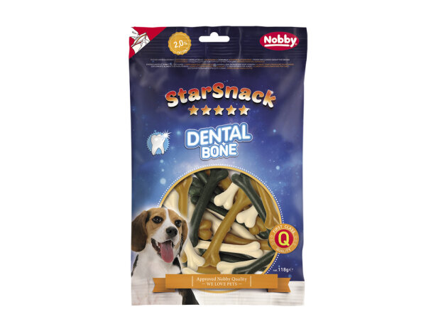 NOBBY StarSnack Dental Bone, 8 cm, 118 g