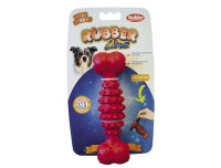 NOBBY Vollgummi Knochen,  rot, 17,5 cm