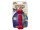 NOBBY Vollgummi Knochen,  rot, 17,5 cm