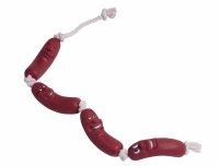 NOBBY Vinyl Würstchen-Kette, 75 cm