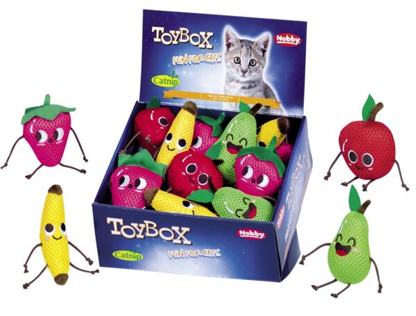 NOBBY Crazy Fruits mit Catnip, 6 - 10,5 cm