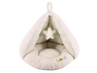 NOBBY Komfortzelt oval "Puppy", elfenbeinfarbe,...
