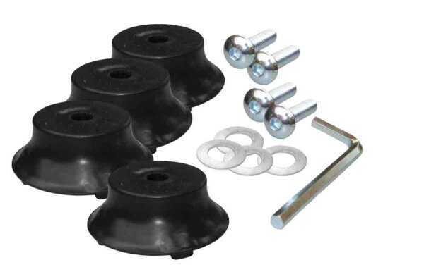 NOBBY Standfüße, schwarz