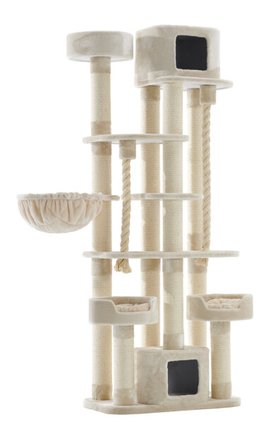 NOBBY Kratzbaum "KYLA", cream, 209 cm hoch