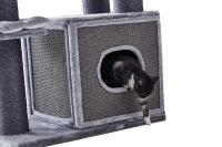 NOBBY Kratzbaum "YANKO", grau, 159 cm hoch