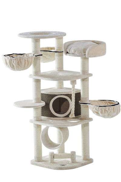 NOBBY Kratzbaum "ELIF", cream, 189 cm