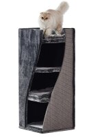 NOBBY Kratzbaum "KARI", schwarz meliert, 40 x...