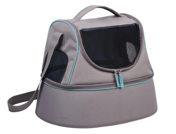 NOBBY Transformer 3 in 1 "HAPPY CAT", grau, 44 x 32 x 32