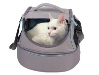 NOBBY Transformer 3 in 1 "HAPPY CAT", grau, 44 x 32 x 32