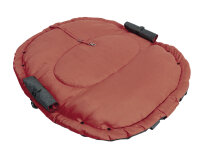 NOBBY Tasche "SHELLY", grau/terracotta, 81 x 69 cm