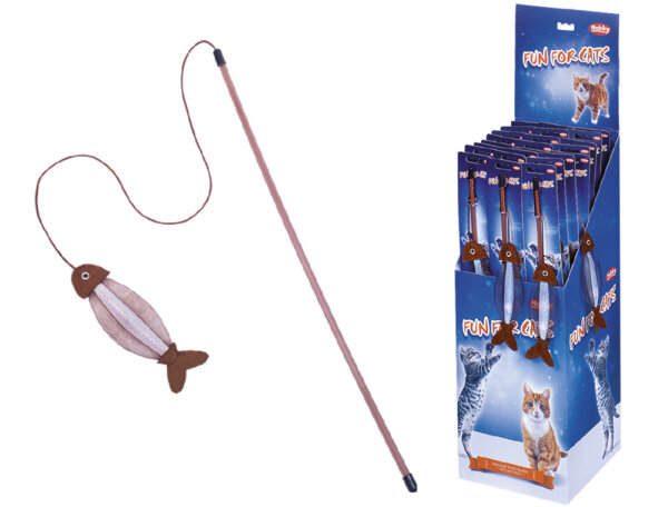 NOBBY Angel mit Fisch, 50 + 60 cm