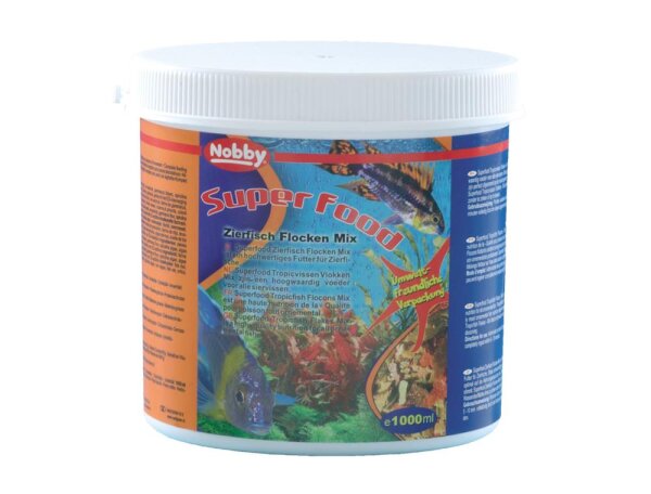 NOBBY Zierfisch Flocken Mix, 1 L