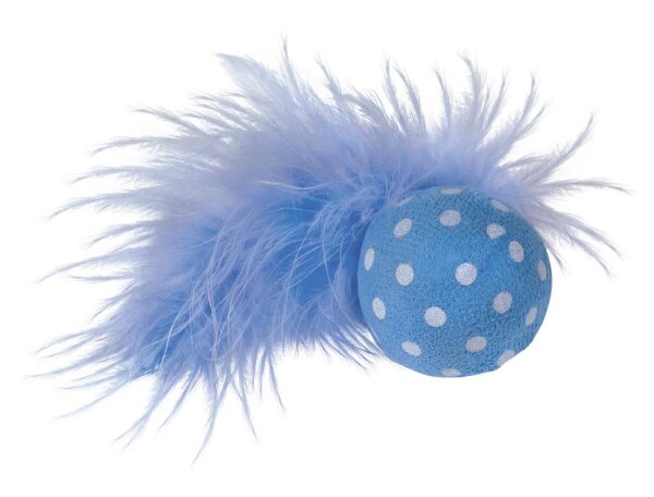 NOBBY Ball mit Rassel, blau, Ø 4 cm