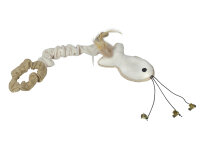 NOBBY Plüschfisch mit Handschlaufe, beige, 41 cm