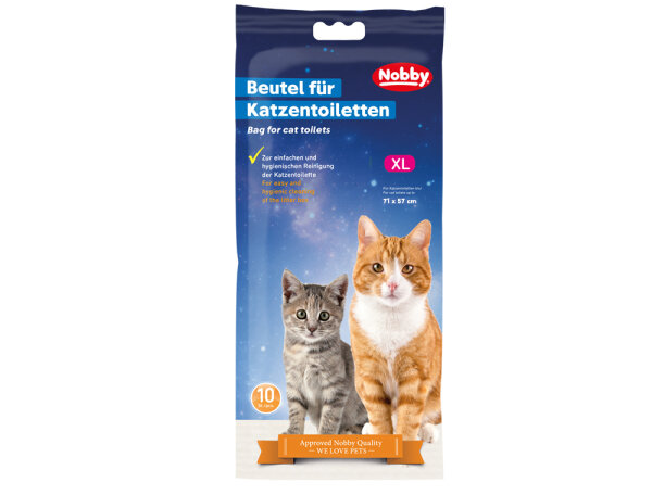 NOBBY Beutel für Katzentoiletten, 71 x 57 cm