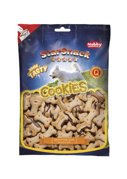 Hunde - Leckerli NOBBY StarSnack Cookies "Duo Bones", 400 g