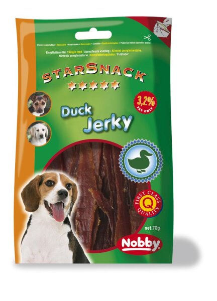 Hunde - Snacks NOBBY StarSnack Duck Jerky, 70 g