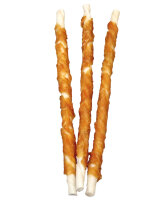 Hunde - Leckerli NOBBY StarSnack Barbecue Wrapped Chicken, L, 25 cm