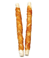 Hunde - Leckerli NOBBY StarSnack Barbecue Wrapped Chicken, XL, 25 cm