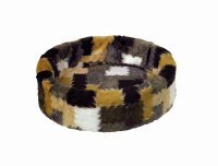 NOBBY Plüschbett "Patchwork"