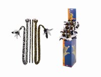 NOBBY Angel mit Plüschschlange