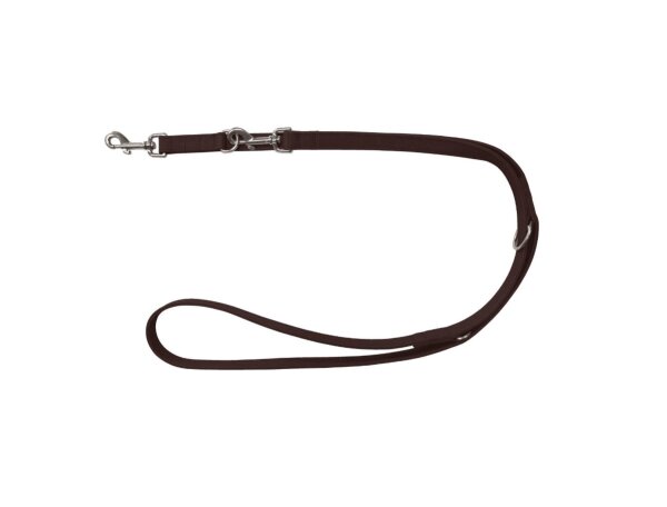 Führleine Terravita - flach 200cm x 20mm kastanie