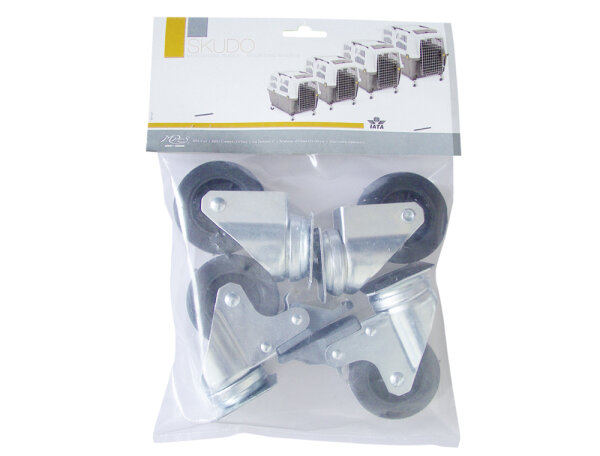 NOBBY Lenkrollen für Transportbox "Skudo IATA 4-6"