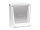 NOBBY PetSafe Tür 715, weiß/transparent, 23,6 x 19,8 cm