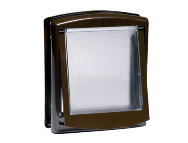 NOBBY PetSafe Tür 755, braun/transparent, 35,2 x 29,4 cm