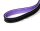 Wolters Führleine Terranova Fettleder schwarz/flieder 200cm x 15mm