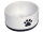 NOBBY Keramik Napf "Paw", L, weiß, Ø 17 x 8 cm