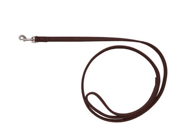 Wolters Führleine Terravita flach kastanie / Maße: 200 cm / 15 mm
